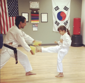 Tucson Taekwondo Wellness White Belt Board Breaking