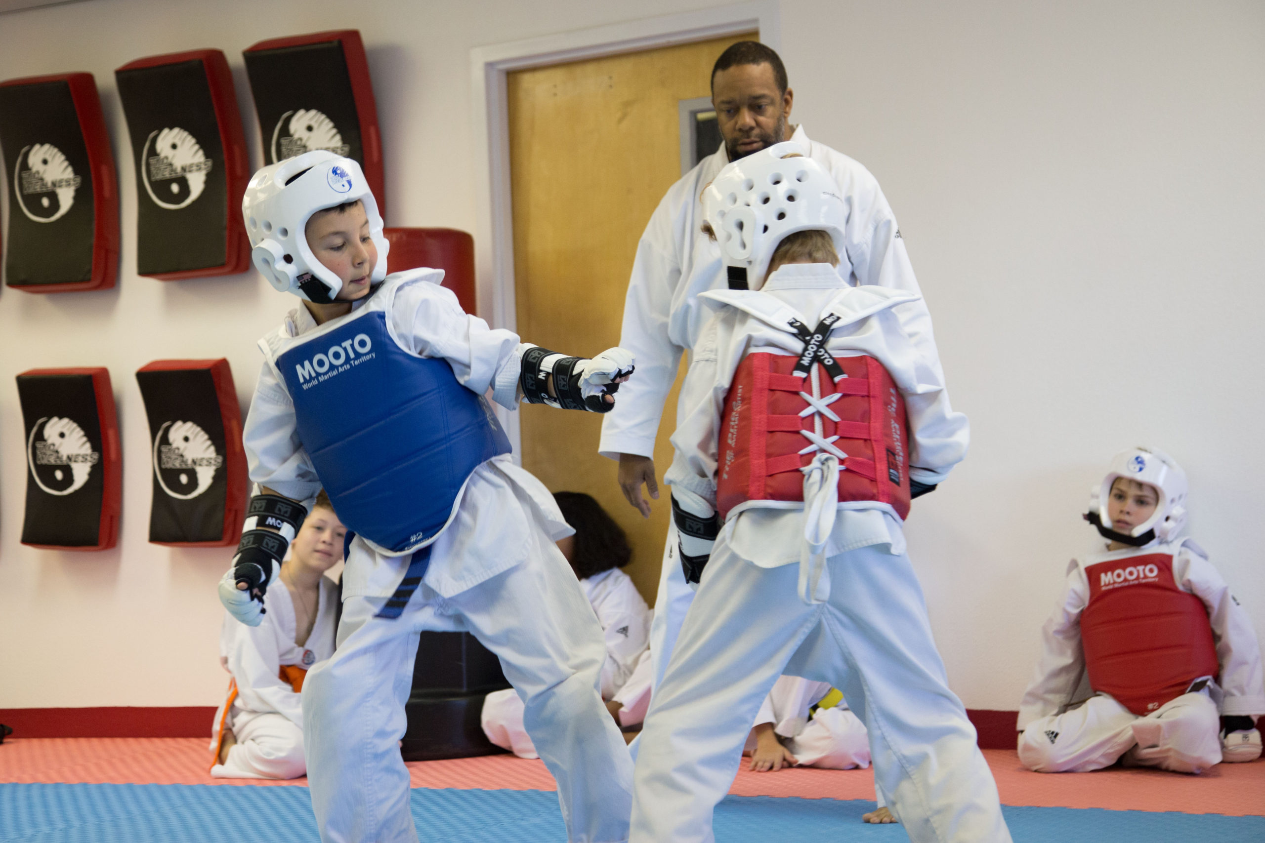 Taekwondo Wellness sparring